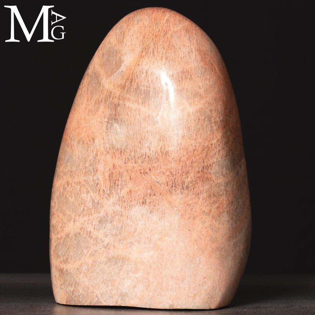 优雅光滑 - 粉色太阳石 粉色太阳石 – 自由形态 - 高度: 208 mm - 闊度: 136 mm- 4770 g #3.2