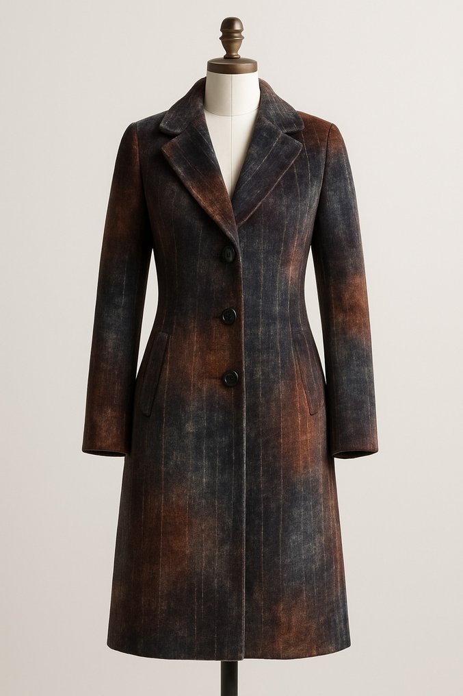 Tessuto Scenografico in Velluto di Seta – 5 Metri di Raffinata Maestosità - Tessuto per tappezzeria - 515 cm - 140 cm #4.3