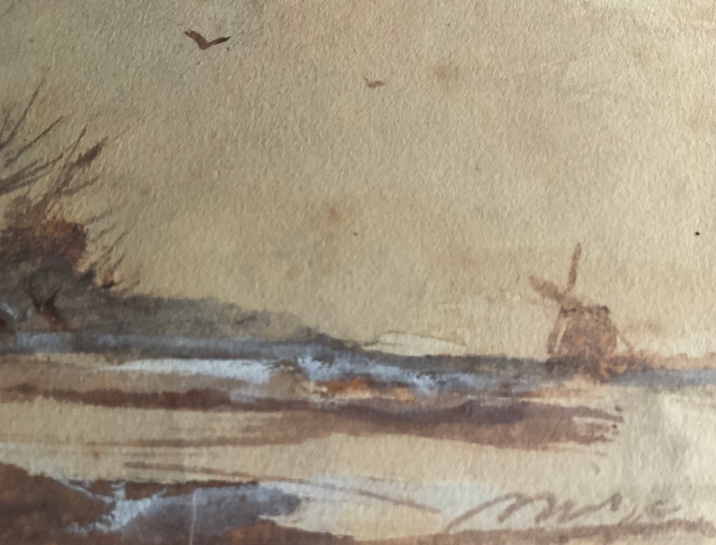 Mathijs Maris (1872-1929) - Wintertafereel #3.2