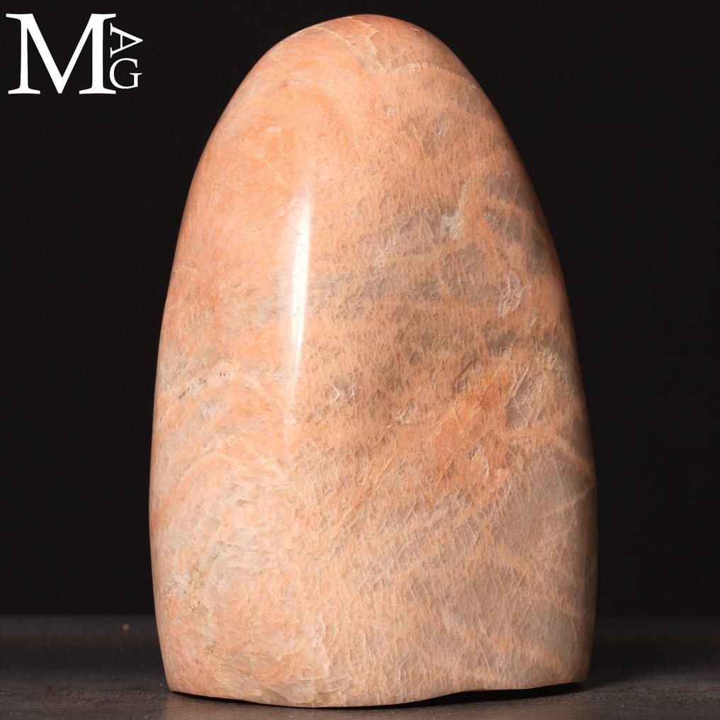 优雅光滑 - 粉色太阳石 粉色太阳石 – 自由形态 - 高度: 208 mm - 闊度: 136 mm- 4770 g #1.0