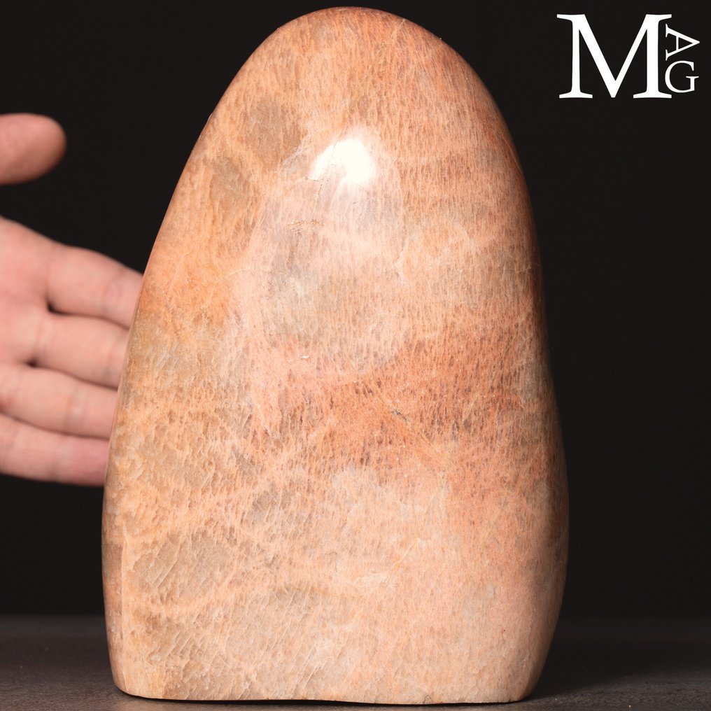 优雅光滑 - 粉色太阳石 粉色太阳石 – 自由形态 - 高度: 208 mm - 闊度: 136 mm- 4770 g #2.1