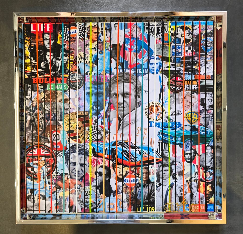 Elmago - Steve mc queen sport legend 5 codebarre (large) #1.0