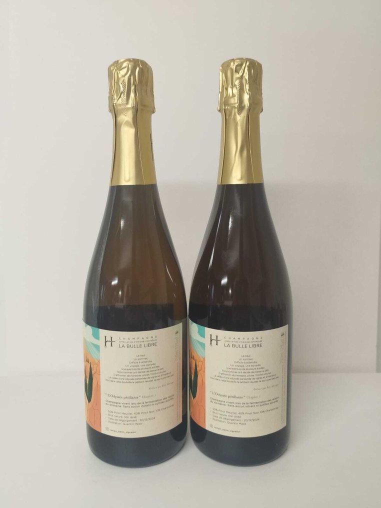 Pascal Hénin, L'Odyssée Pétillante Chapitre 1 - 香檳 Brut Nature - 6 瓶 (0.75L) #4.3