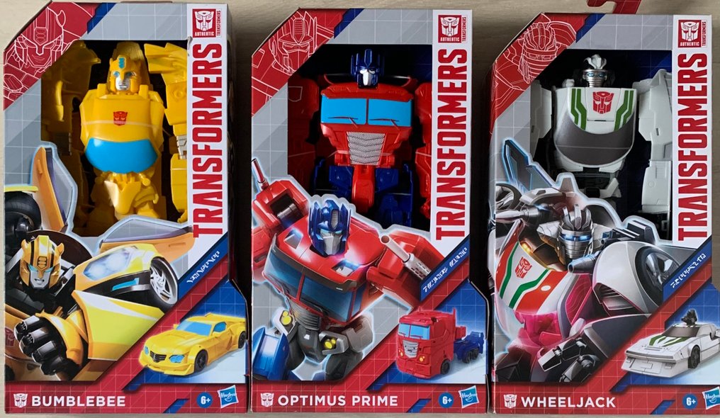 Hasbro - Παιχνίδι 3x Transformers Titan Changers [30cm] New #1.0