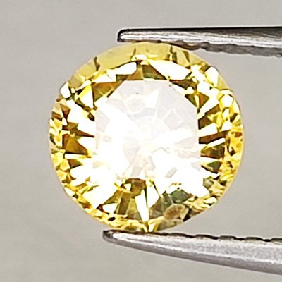 Sárga Zafír - 1.36 ct - Antwerpeni Drágakővizsgálati Laboratórium (ALGT) #2.1