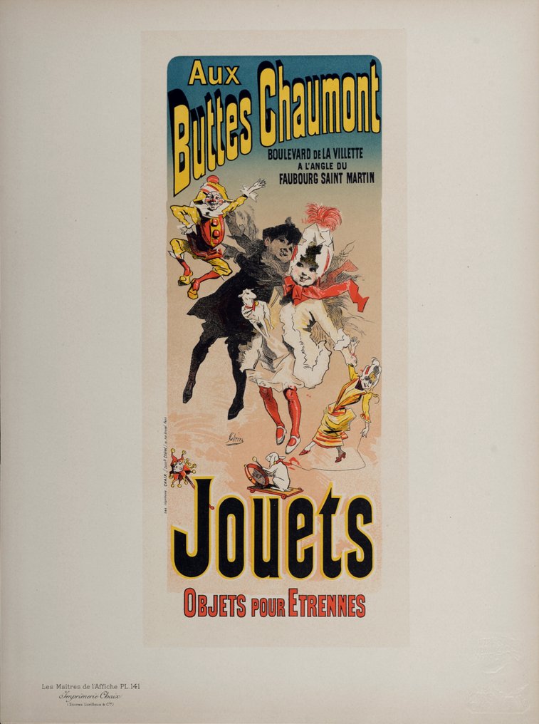 Jules Chéret (1836-1932) - Les Maîtres de l'Affiche : Aux Buttes Chaumont #1.0