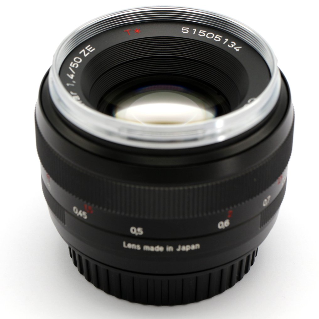 Carl Zeiss Planar 50mm f/1.4 ZE T* voor Canon EF mount Objectif principal #2.1