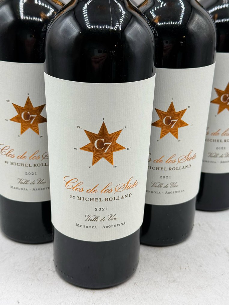 2021 Clos de Los Siete Michel Rolland - Mendoza - 6 Bottiglie (0,75 L) #1.0