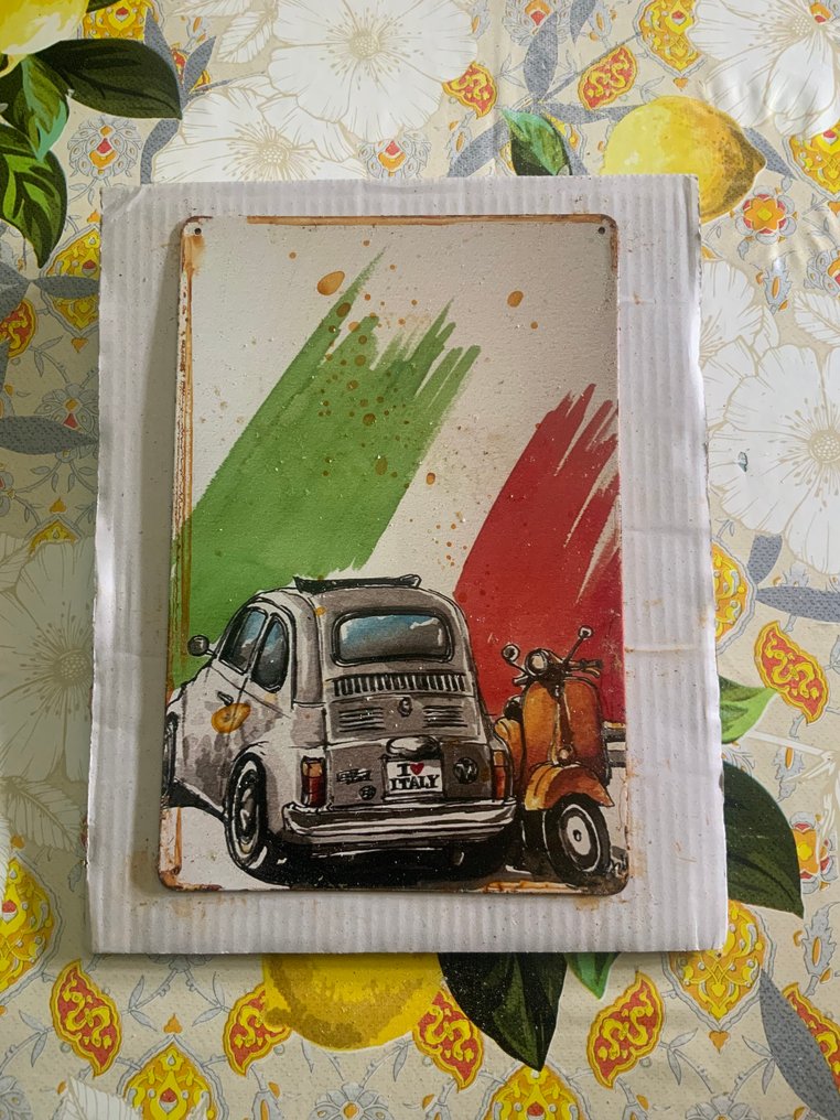 广告标牌 - 金属 #2.1