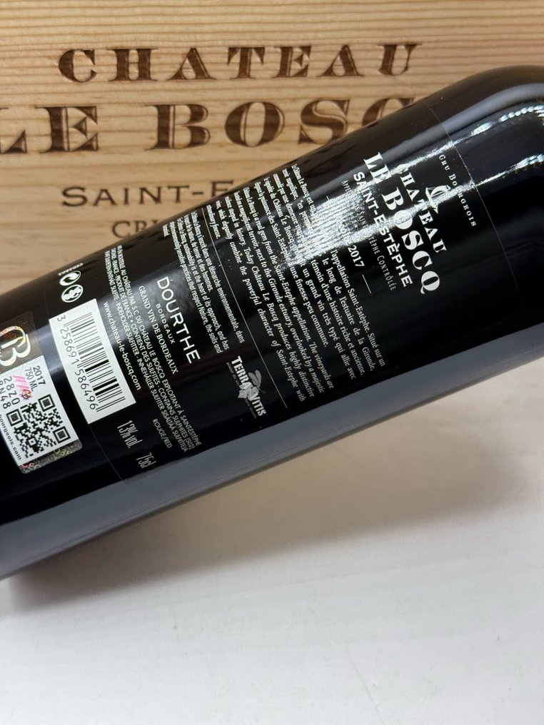 2017 Chateau Le Boscq - Saint-Estèphe Cru Bourgeois - 6 Flaskor (0,75L) #2.1
