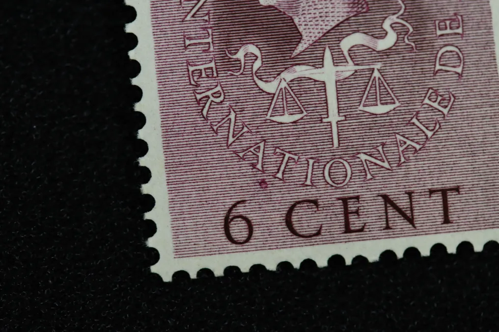 Holland 1951/1958 - (6 Cent) / Pladefejl (Punkt Over 6) #2.1