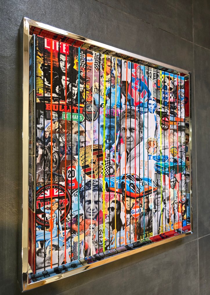 Elmago - Steve mc queen sport legend 5 codebarre (large) #3.2