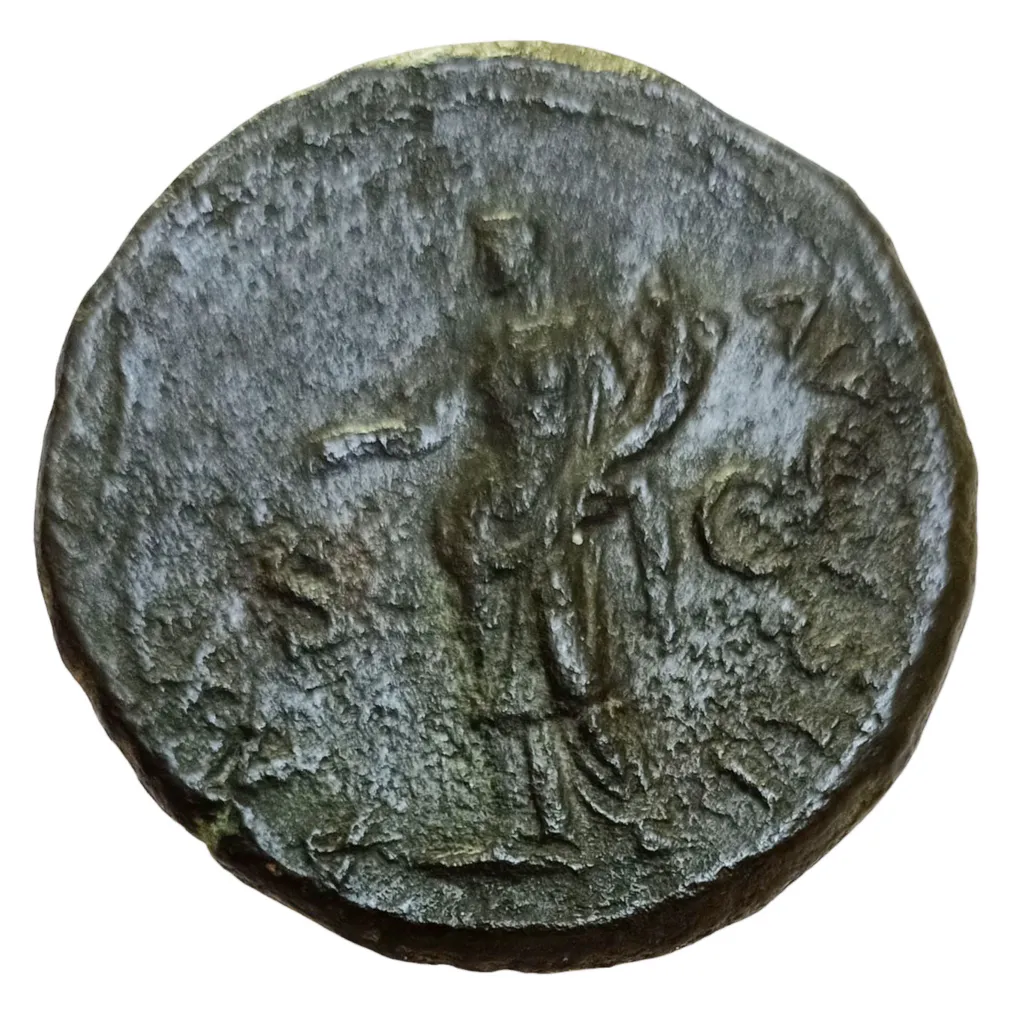 Romarriket. Vespasian (AD 69-79). Sestertius Rome 71 AD - Pax #1.2