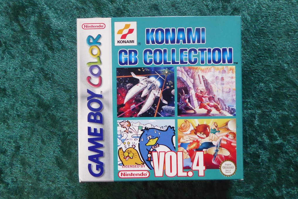 ゲームボーイ コナミ GBコレクション Vol.4 箱説付き 痛みあり