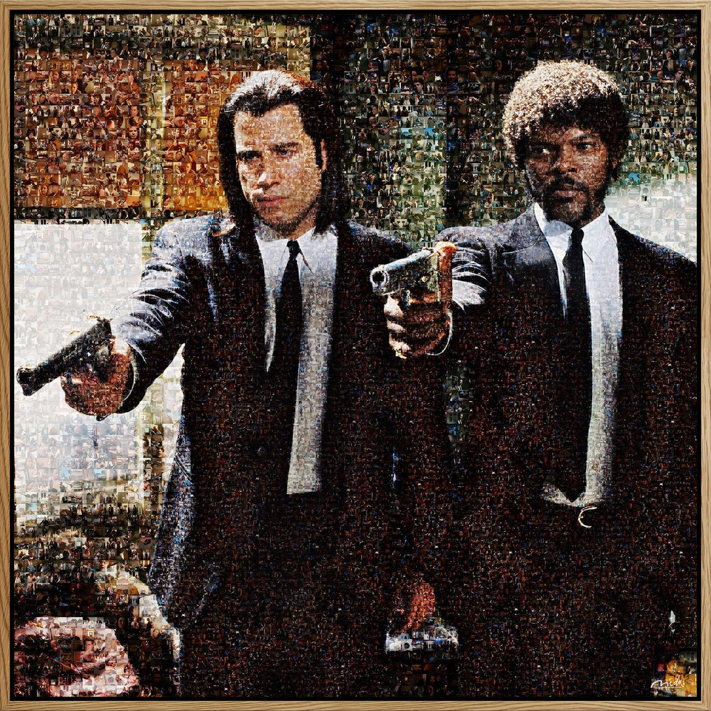 NicDA - PULP FICTION . The Fourth Man . XL 1m² No AI No Reserve #1.0