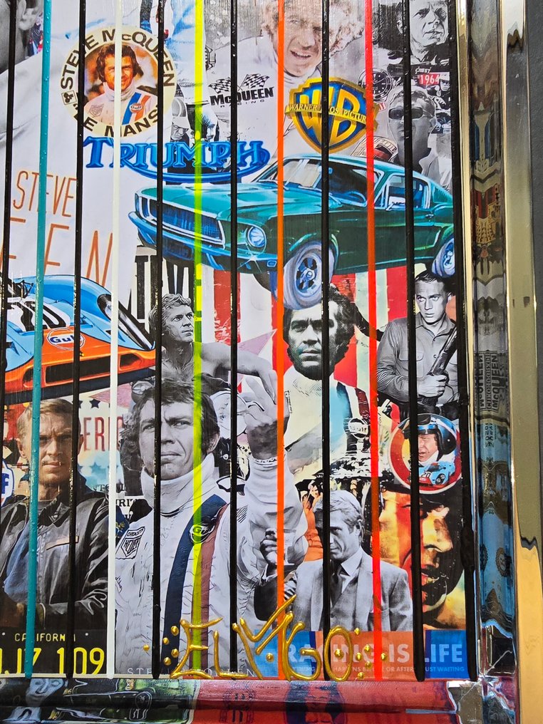 Elmago - Steve mc queen sport legend 5 codebarre (large) #2.1