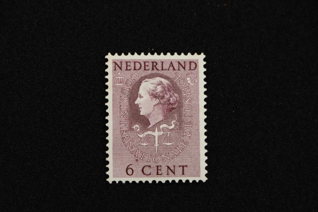 Holland 1951/1958 - (6 Cent) / Pladefejl (Punkt Over 6) #1.0