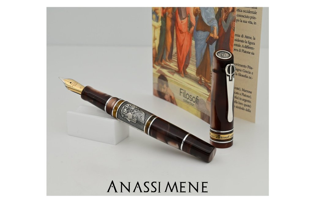 Maita - Collezione Filosofi: Anassimene | Edizione Limitata a 199 esemplari in resina italiana e argento - Vulpen #1.0