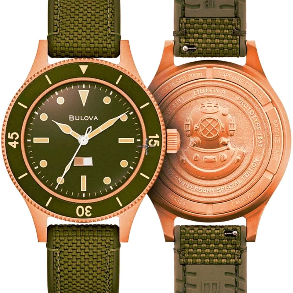 Bulova - Collezione Military Mil-Ships Bronze 150 Anniversario - Special Edition 2025 - Men - 2025 #2.1
