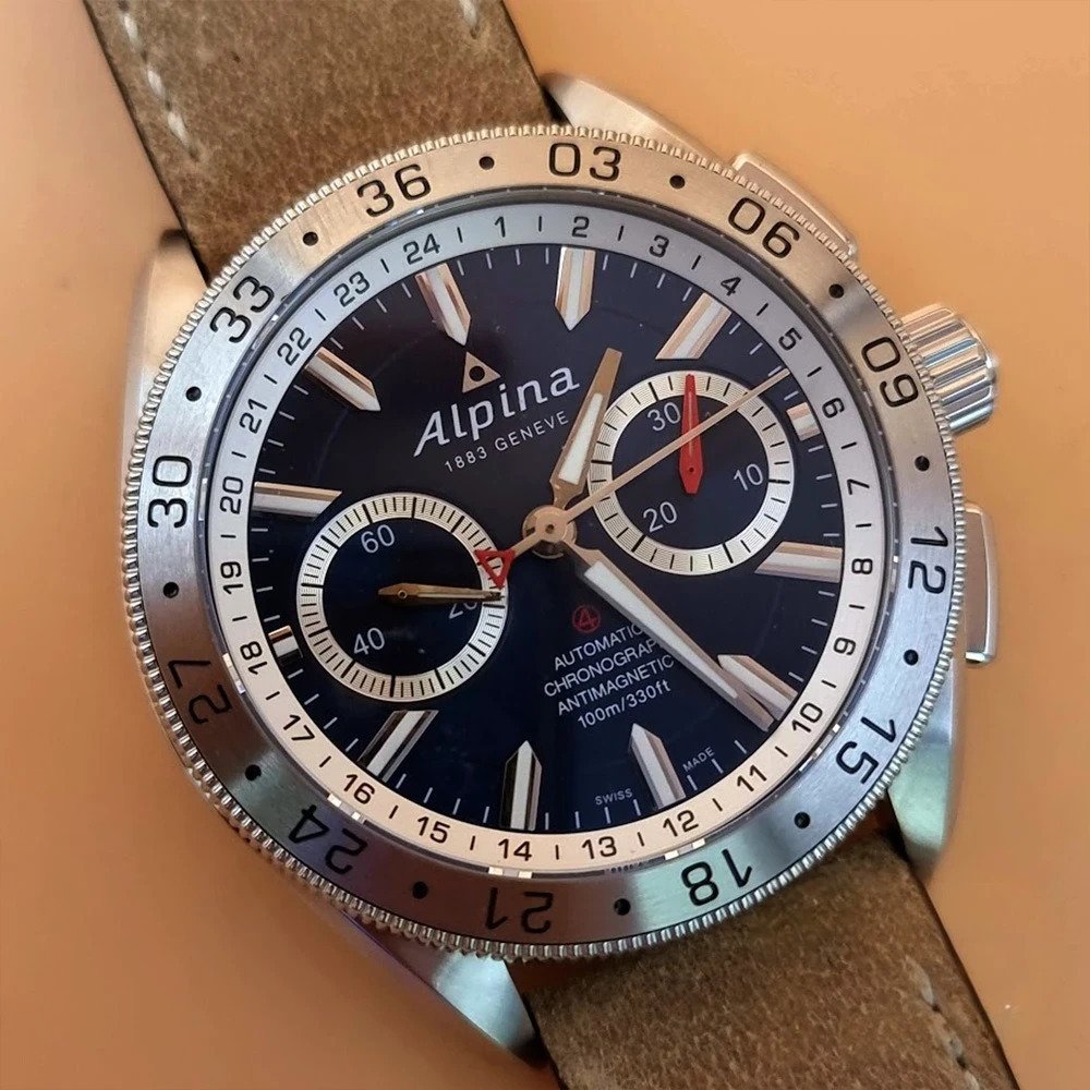 Alpina - Alpiner 4 Chronograph - AL-860LNS5AQ6-BF - 男士 - 2020年及之后  #1.0