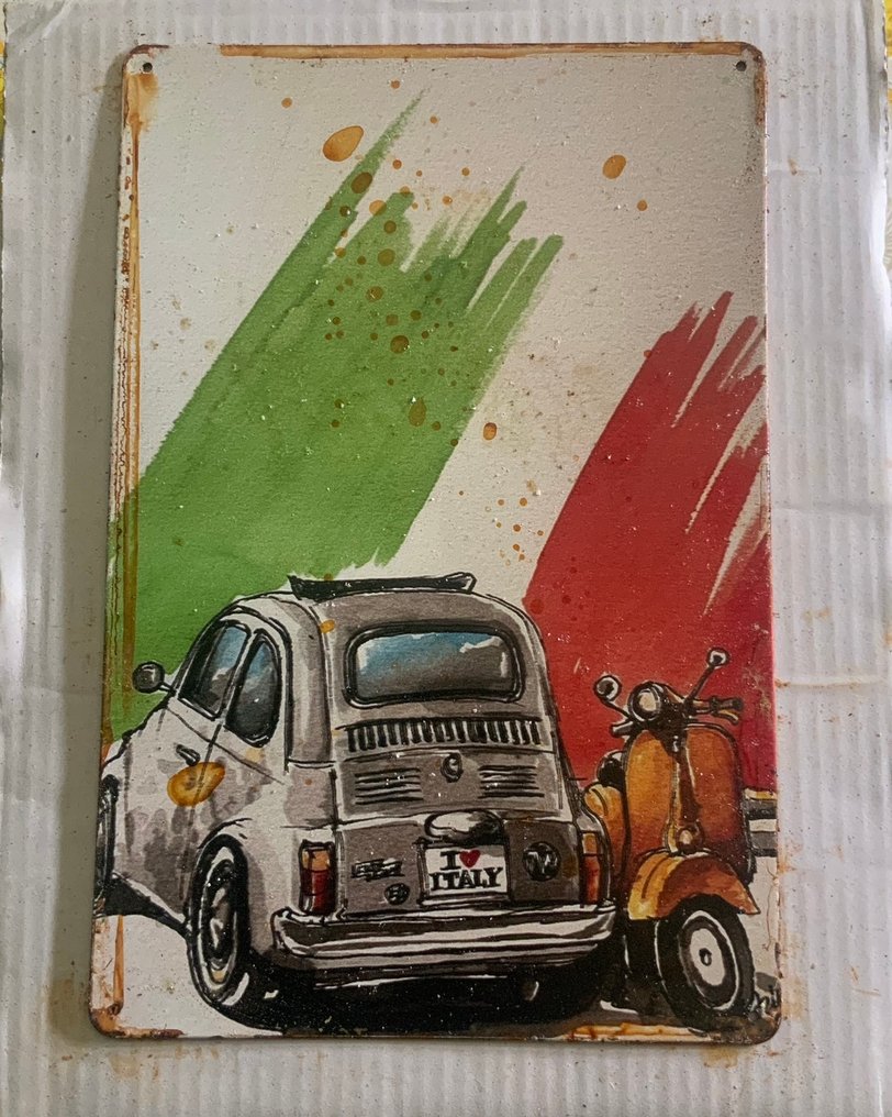 广告标牌 - 金属 #1.0