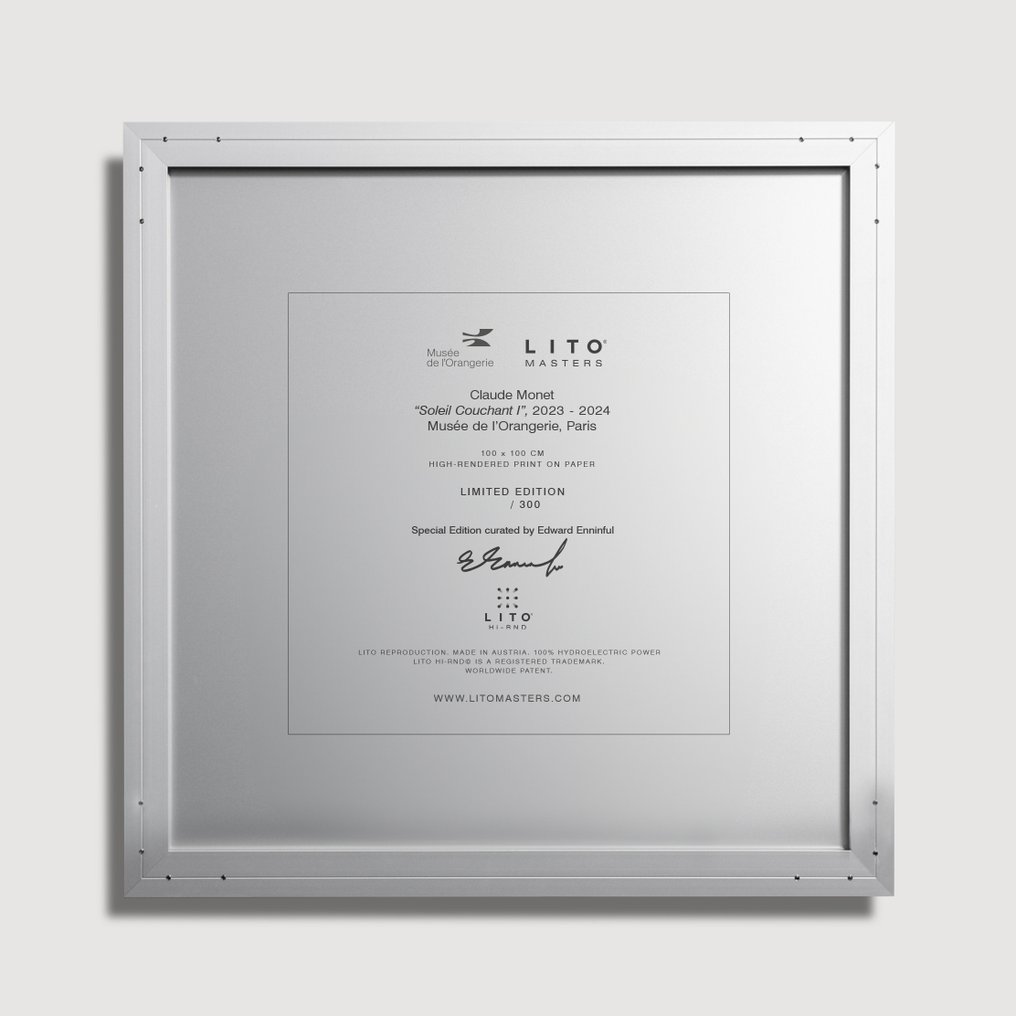 After Claude Monet (1840-1926) - Soleil Couchant I #2.1