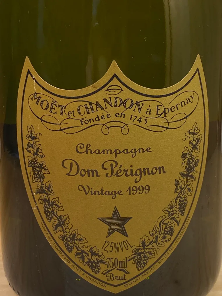 1999 Moët & Chandon, Dom Pérignon - Champagne Brut, Vintage - 1 Bottle (0.75L) #2.1