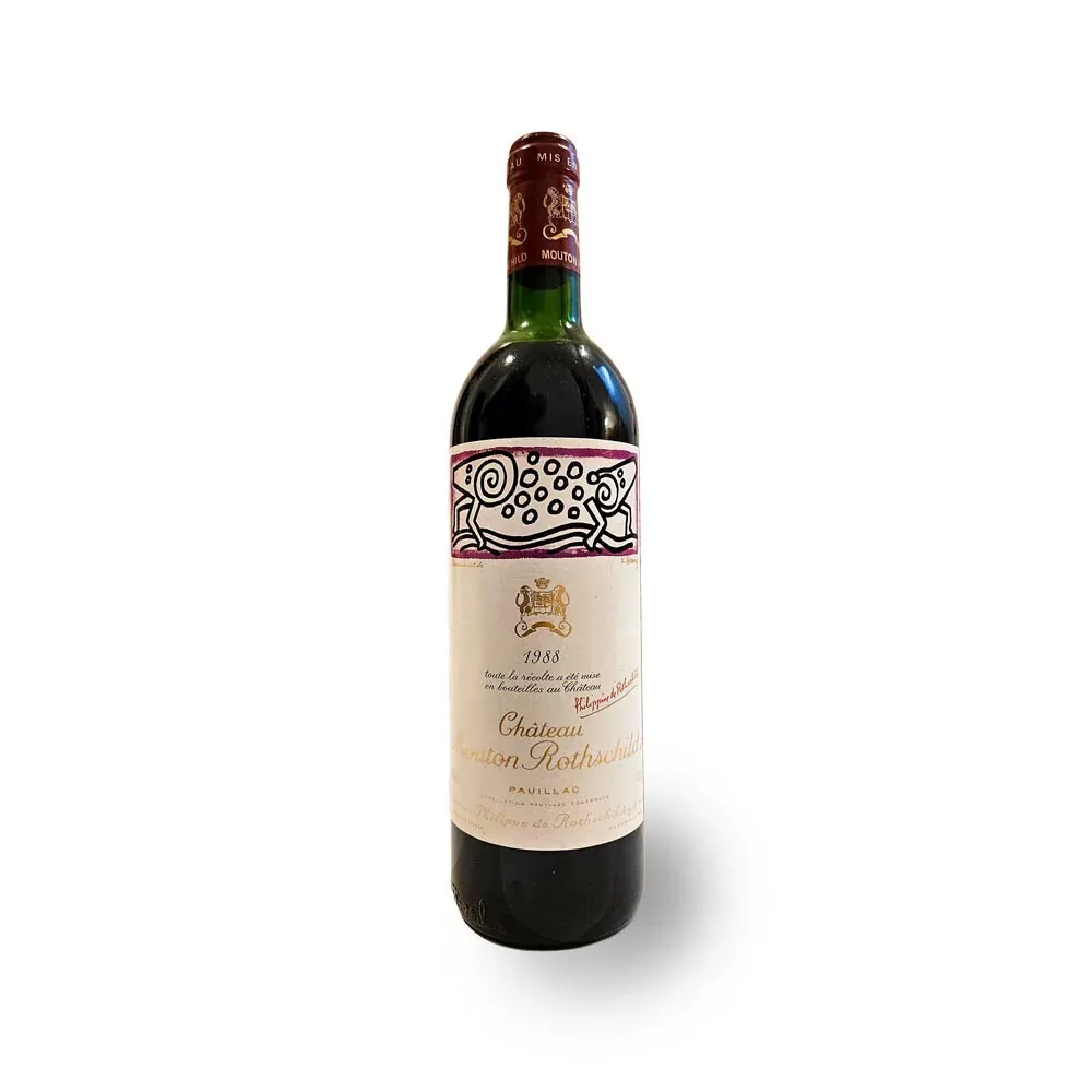 1988 Château Mouton Rothschild - Pauillac 1er Grand Cru Classé - 1 Bottle (0.75L) #1.0