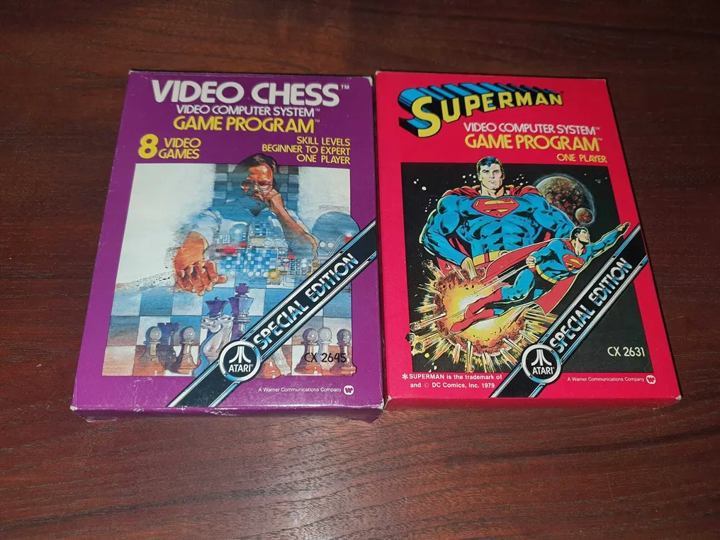 Atari - 2600 VCS - lot of early games + TI-99 - TI Invaders - Video game - In original box #4.3