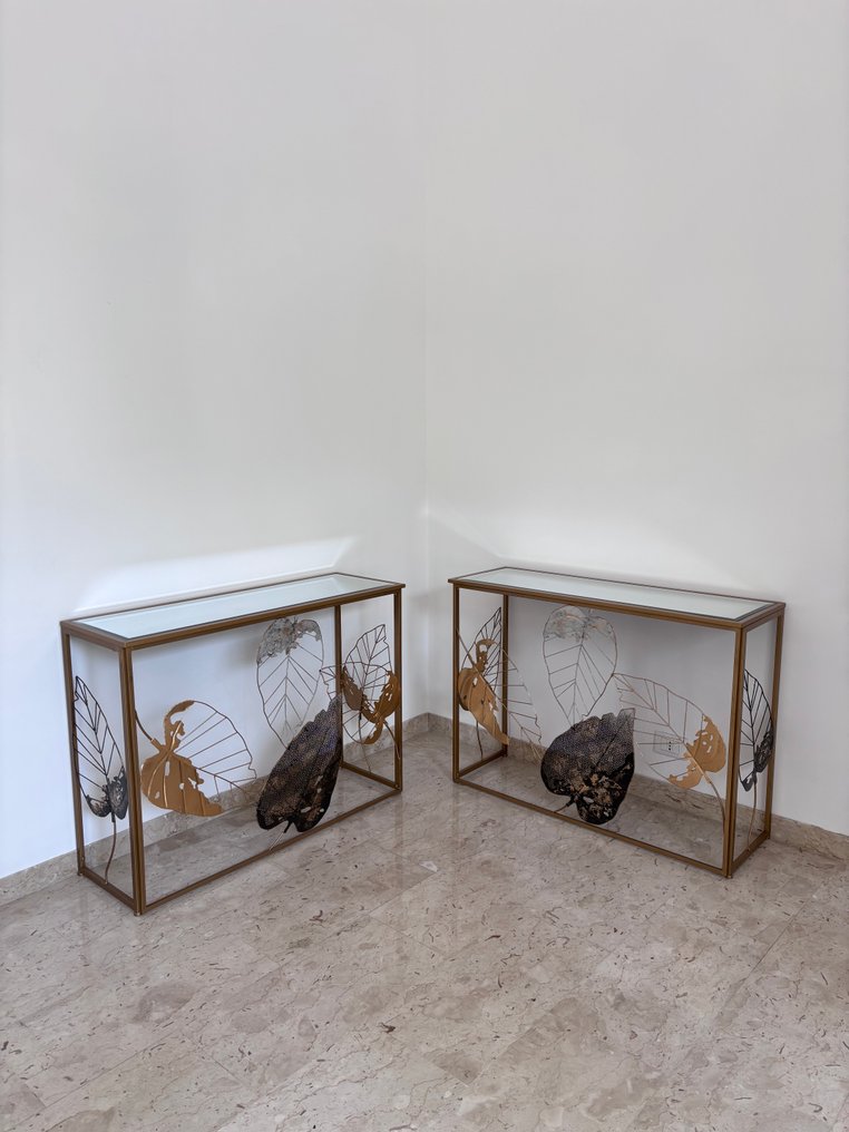 窄台 (2) - 金属金色 - 控制台 #1.0