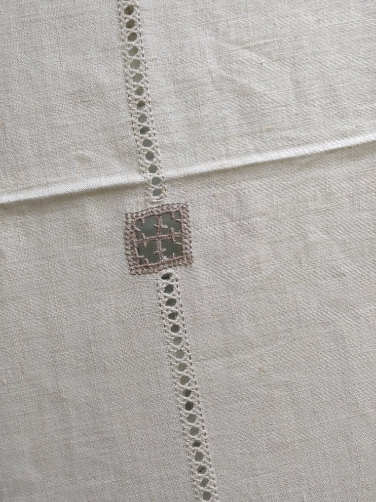 Nappe  - 290 cm - 170 cm - Nappe brodée #4.3