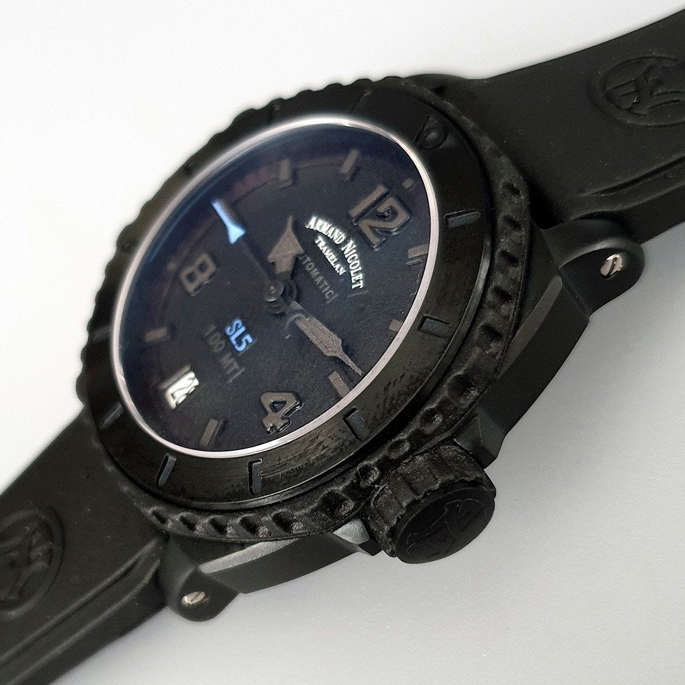 Armand Nicolet - SL5 Date Lady All Black - 9615N-NR-G9615N - Uniszex - 2010-2020 #3.2