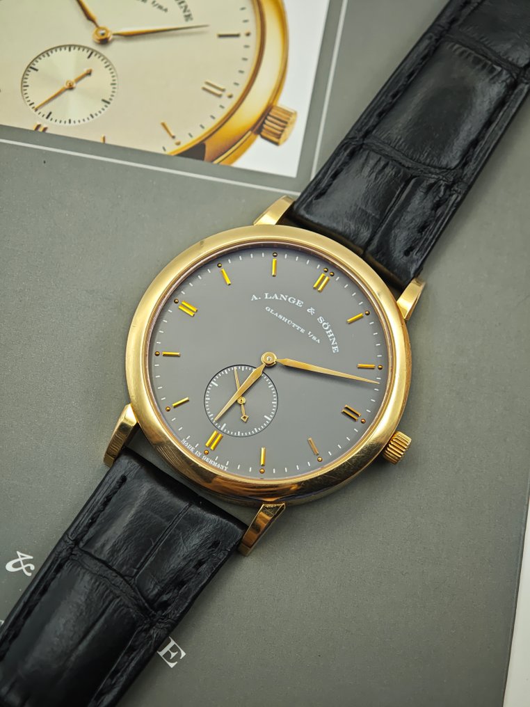 A. Lange & Söhne - Saxonia Butique Edition Grey 37 Mm - 215.033 - Men - 2009 #3.2