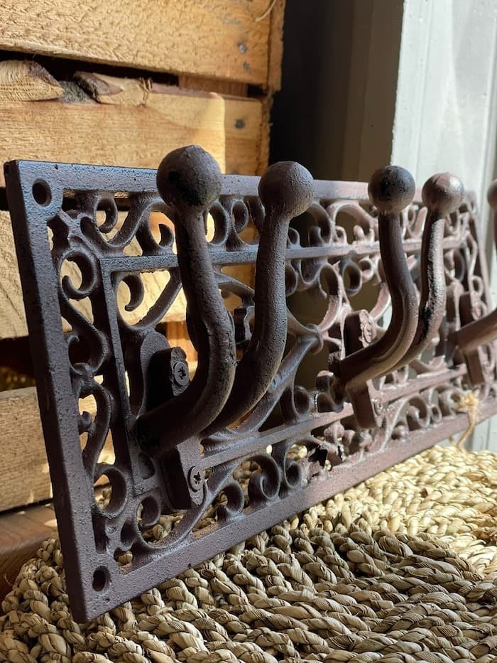 衣帽架 - 铸铁 - 铸铁挂钩 #2.1