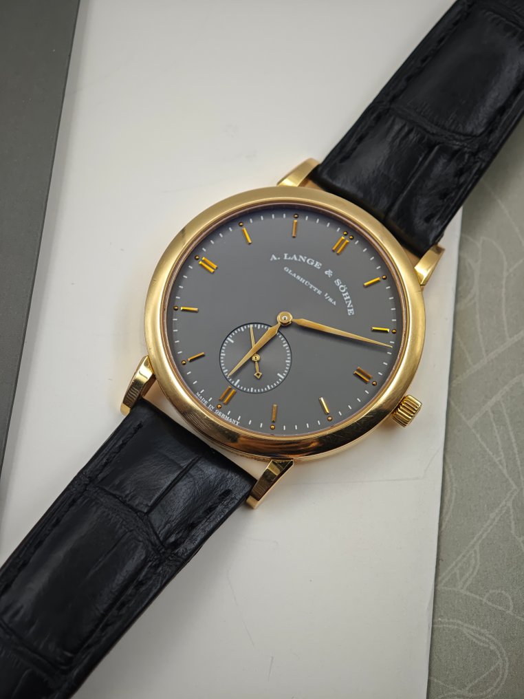 A. Lange & Söhne - Saxonia Butique Edition Grey 37 Mm - 215.033 - Men - 2009 #2.1
