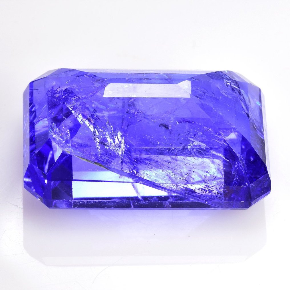 1 pcs 藍色, 紫羅蘭色 坦桑石 - 24.05 ct - 國際有色寶石協會 (ICA GemLab) #2.1