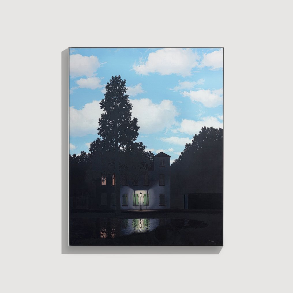 After René Magritte (1898-1967) - L’Empire des Lumières, Canvas #1.0