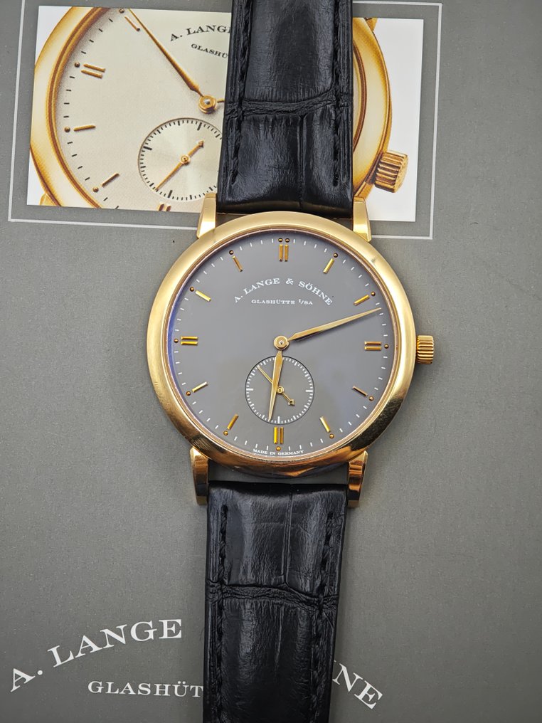 A. Lange & Söhne - Saxonia Butique Edition Grey 37 Mm - 215.033 - Men - 2009 #1.0