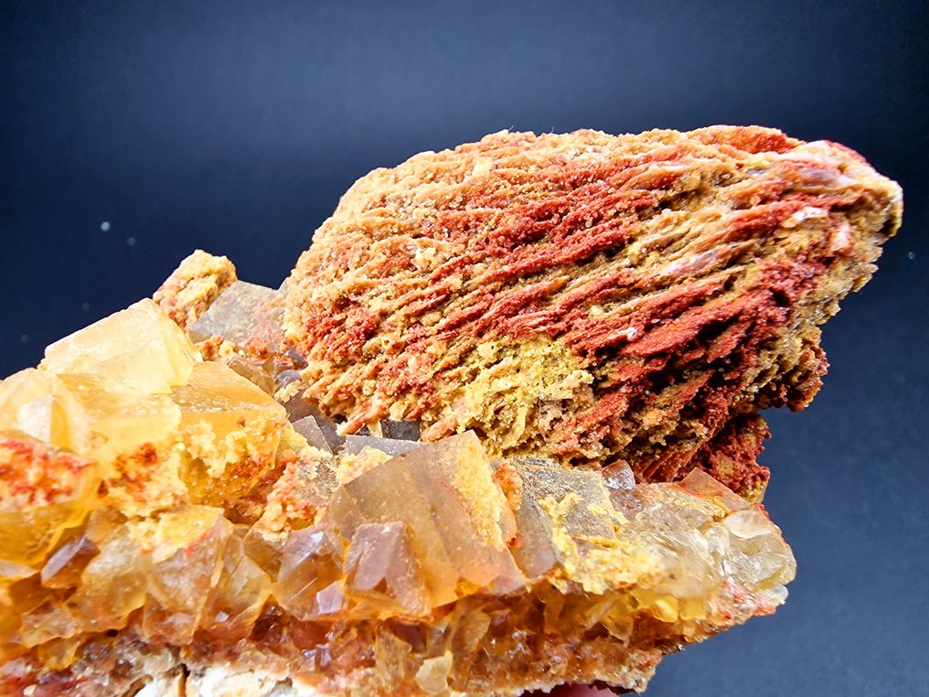 Fluorite Baryte di alta qualità - Altezza: 130 mm - Larghezza: 100 mm- 764 g - (1) #2.1