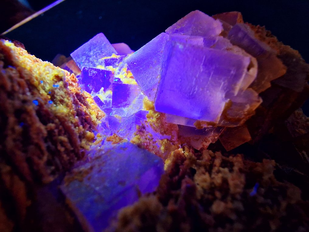 Fluorite Baryte di alta qualità - Altezza: 130 mm - Larghezza: 100 mm- 764 g - (1) #1.0