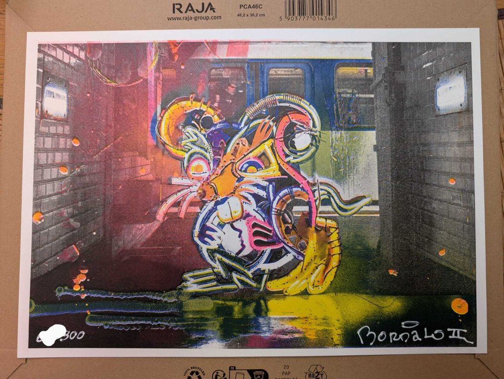 Bordalo II (1987) - Lighted Rat #2.1