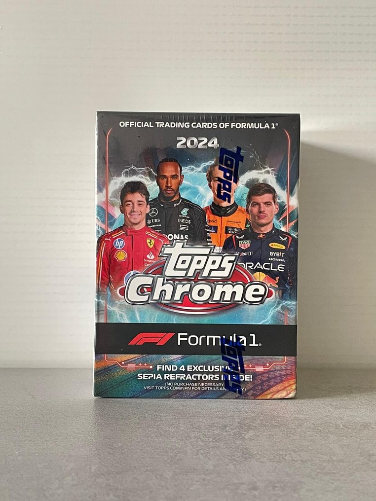 2024 Topps Chrome F1 - 1 Sealed box - Excellent (EX) #1.0