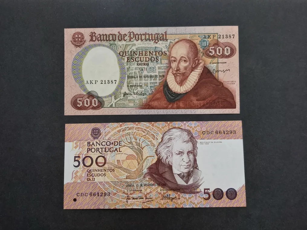 葡萄牙. - 9 Banknotes - Various Dates  (没有保留价) #3.2