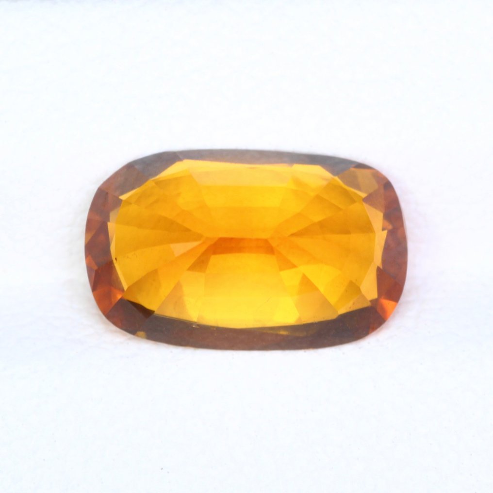 Κίτρινο Ζαφείρι - 3.39 ct - Διεθνής Ένωση Έγχρωμων Πολύτιμων Λίθων (ICA GemLab) - Ζωντανή χρυσή απόχρωση #4.3