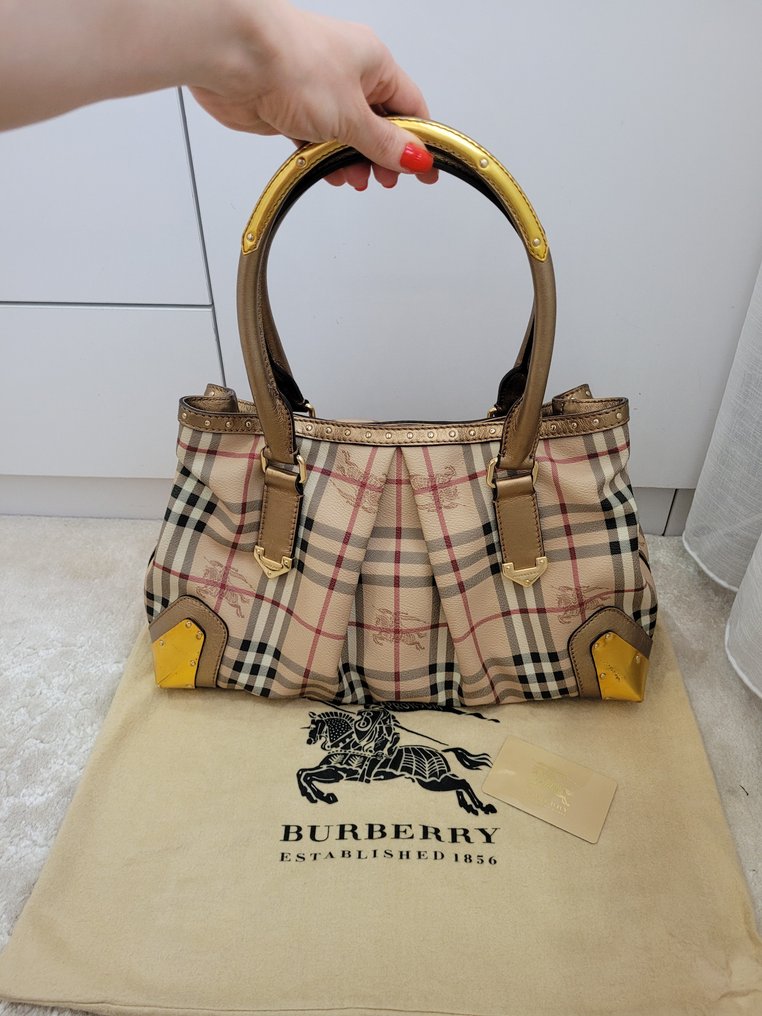 Burberry - haymarket tote - Τσάντα ώμου #3.2
