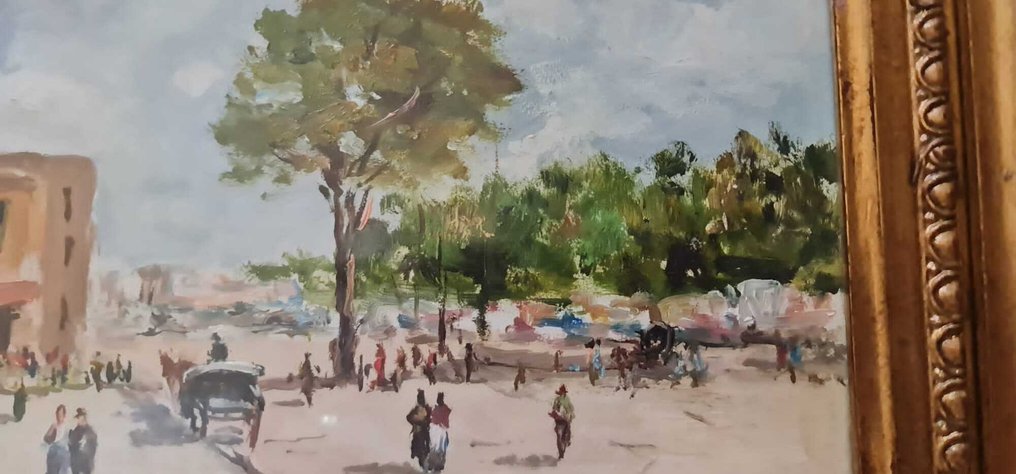 Francesco Graniglia (1912-2000) - Paesaggio con figure #3.2