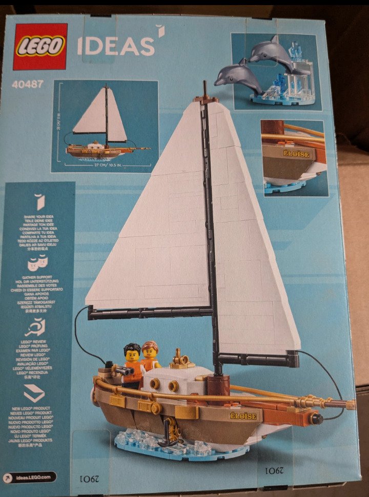 Lego Set - 40487 - Ideas (CUUSOO) - Sailboat Adventure #1.0