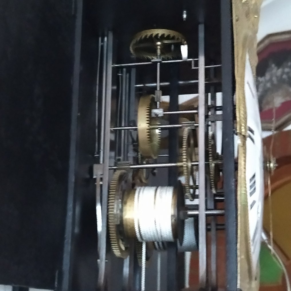 康图瓦兹钟 -   黄铜, 铁, 陶瓷 - 1750-1800年 #1.0