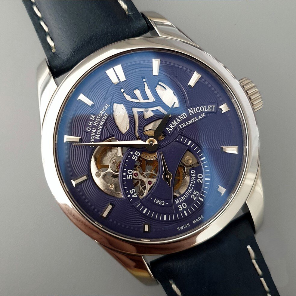 Armand Nicolet - L16 Small Seconds Limited Edition - A132AAA-BU-P140BU2 - Άνδρες - 2020+ #1.0