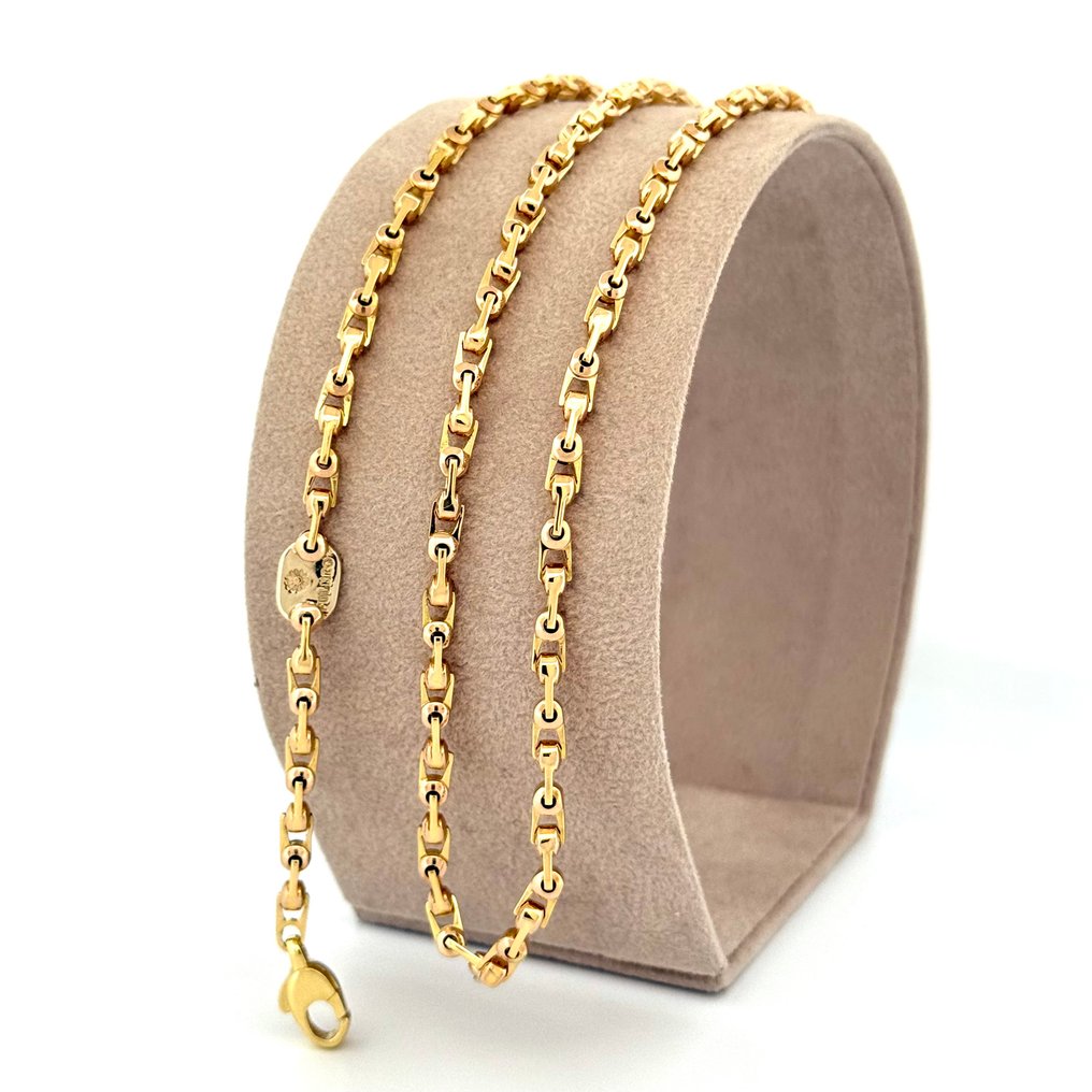 Halsketting - 18 karaat Geel goud - Solid Chain - “Fulkro” #1.0
